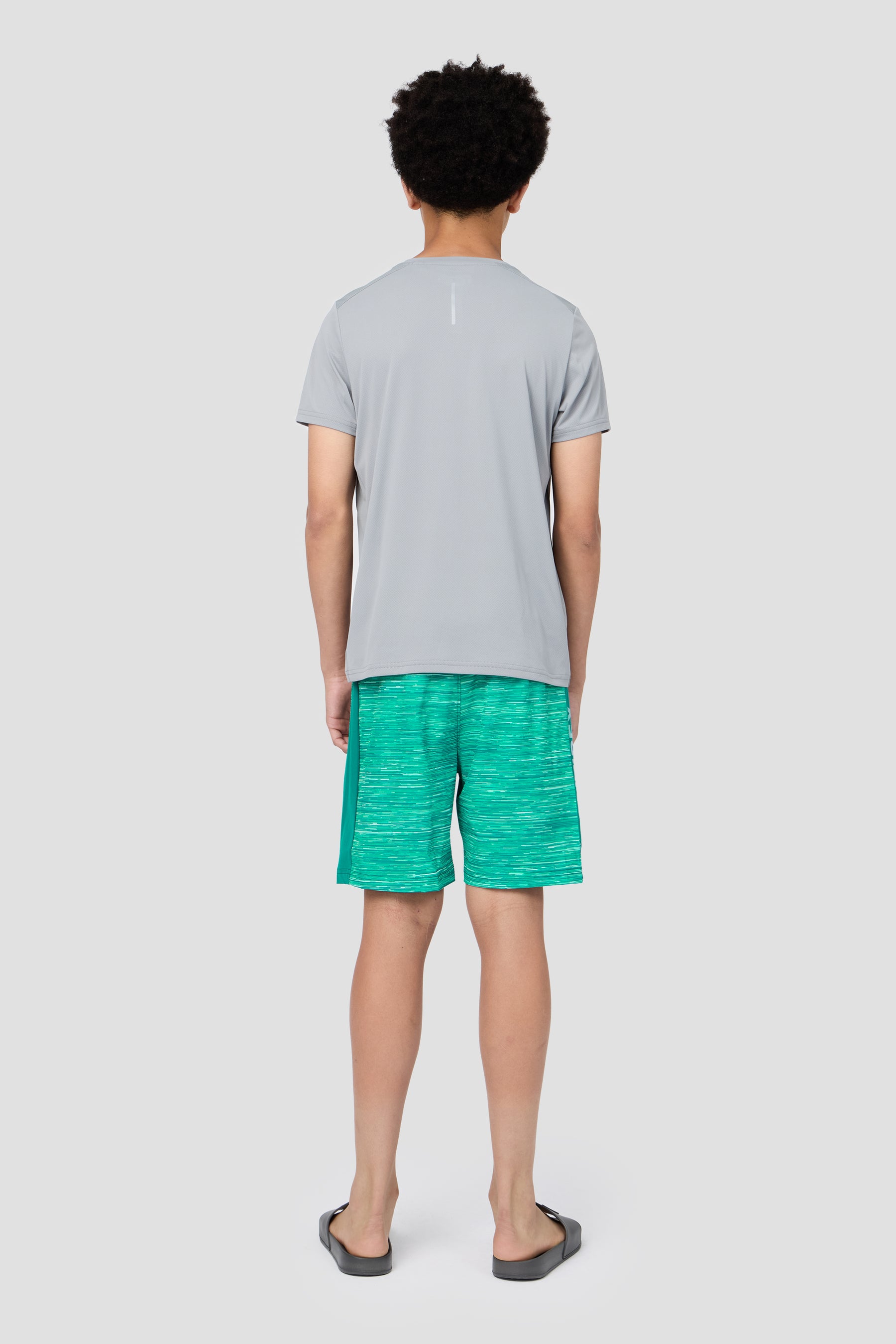Boys Trail Swim Short - Mint Blue