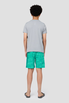Boys Trail Swim Short - Mint Blue