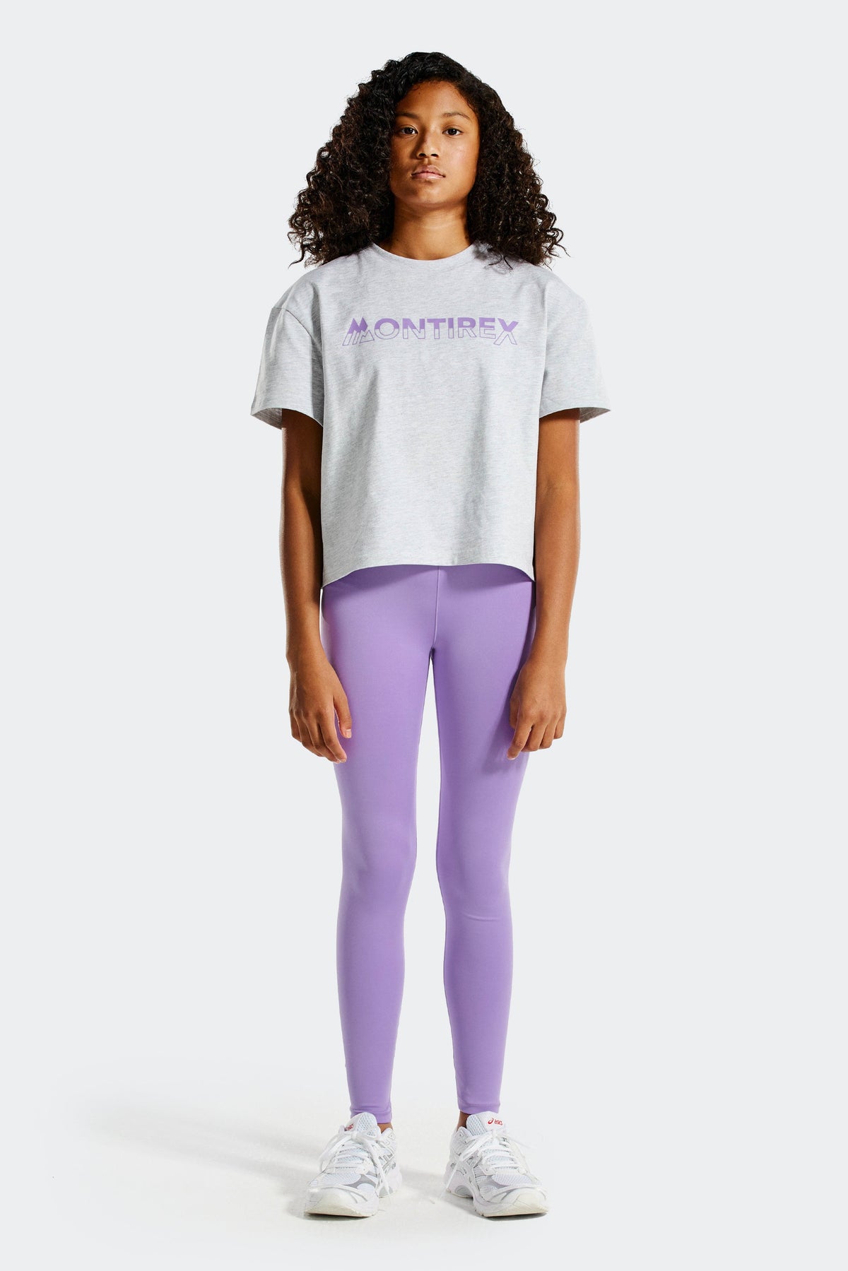 Girls Electra Legging - Whispering Violet