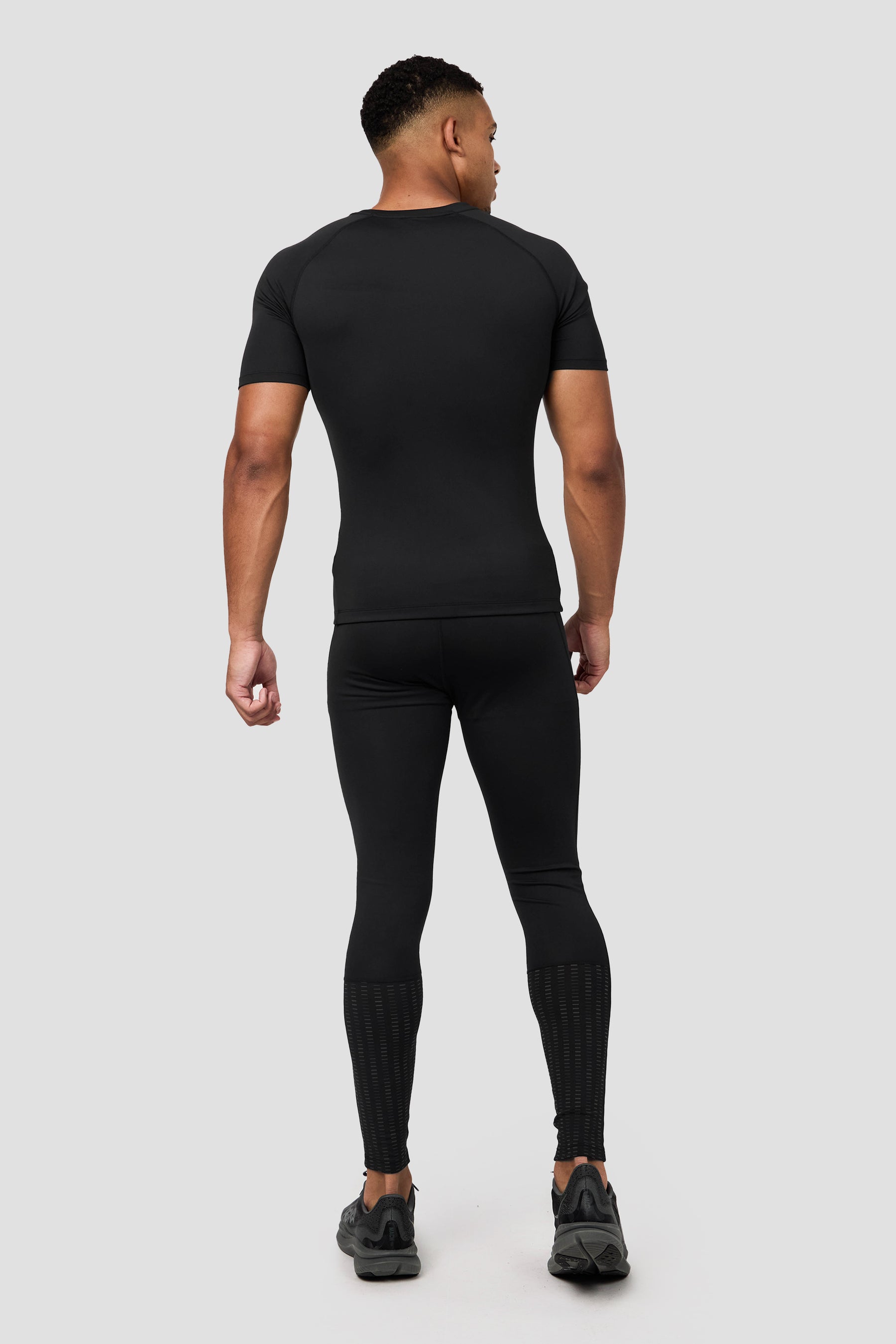 MTX Run Tempo Base Layer T-Shirt - Black 
