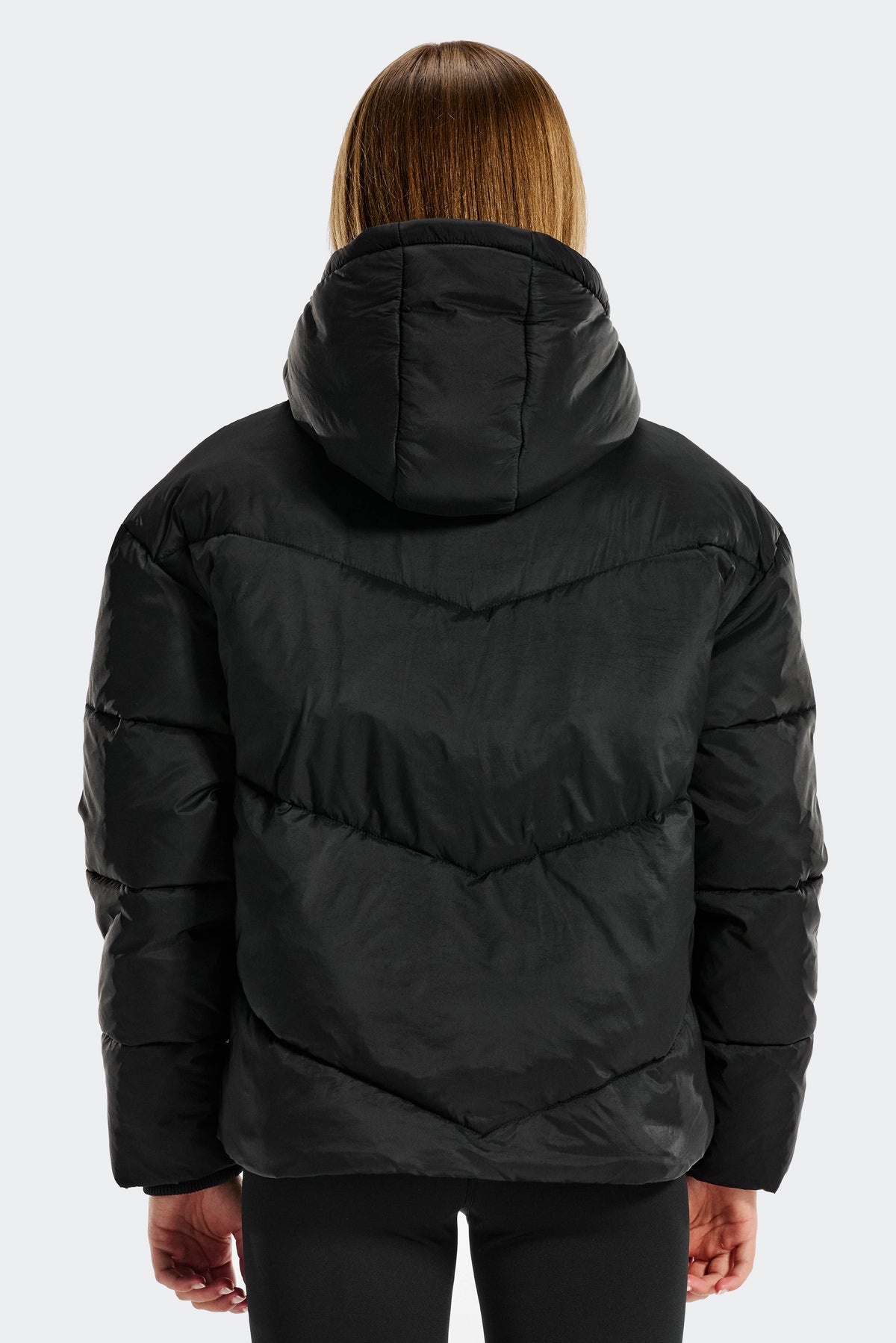 Girls Alpina Padded Jacket - Black