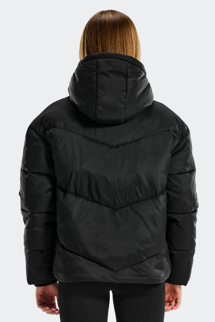 Girls Alpina Padded Jacket - Black