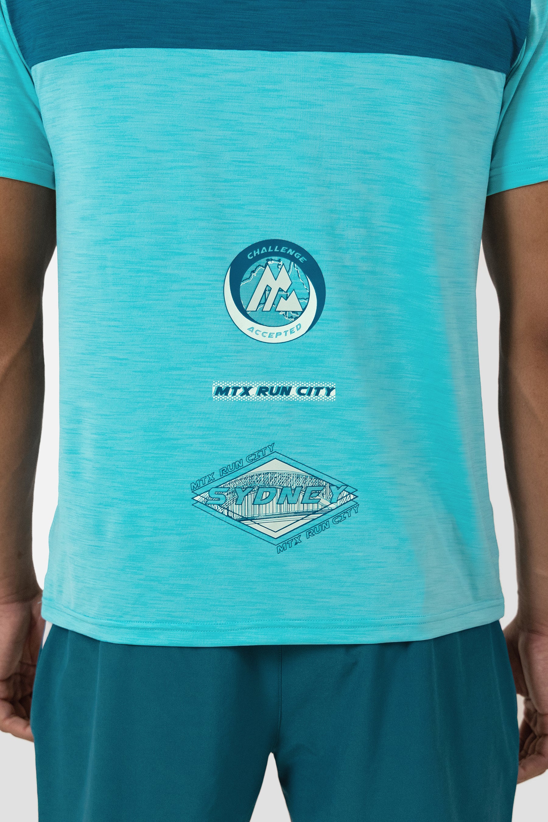 MTX City Run Sydney T-Shirt - Atlantic/Peyto/Breeze
