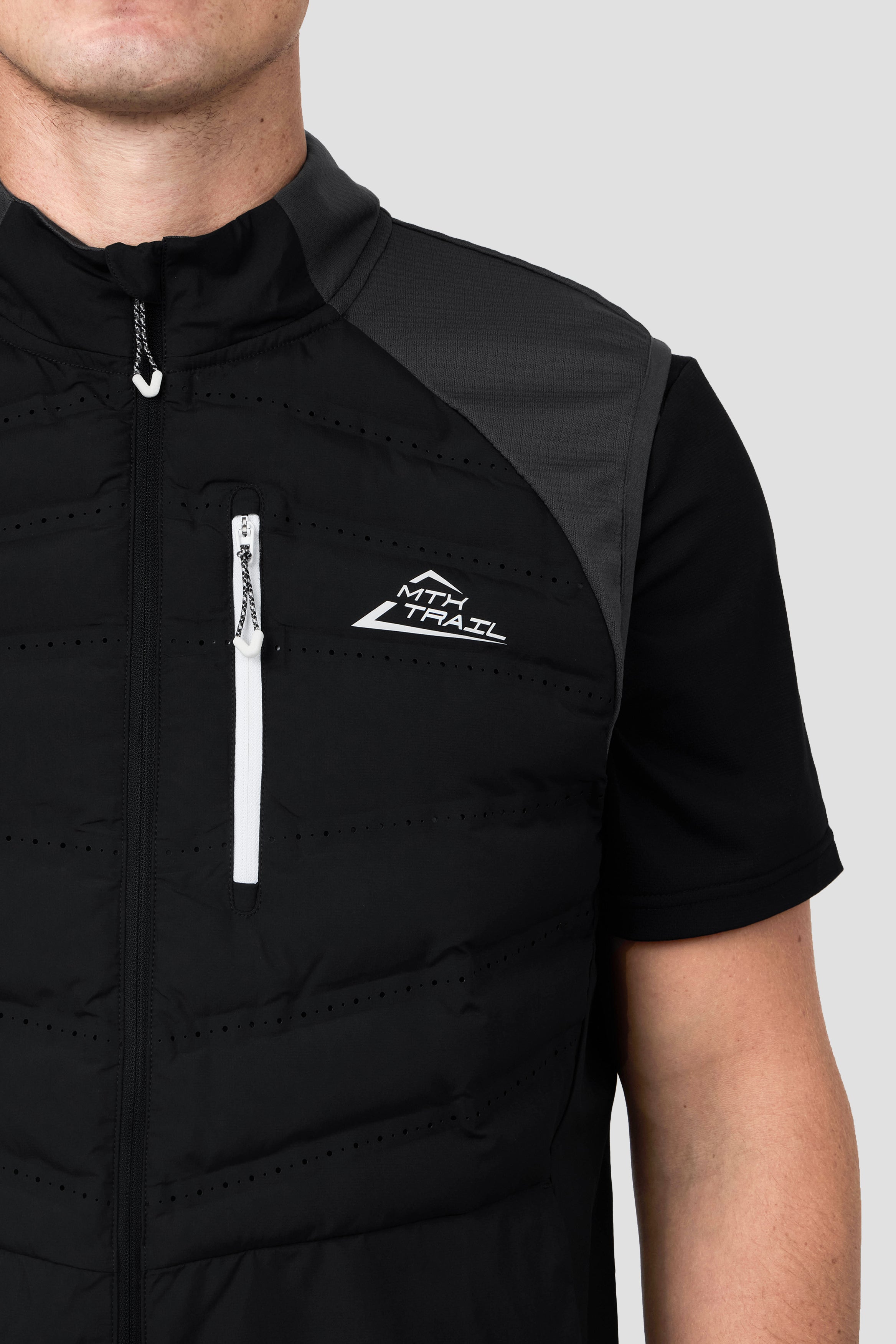 MTX Trail Triax Gilet Black – Montirex Sportswear Gymwear