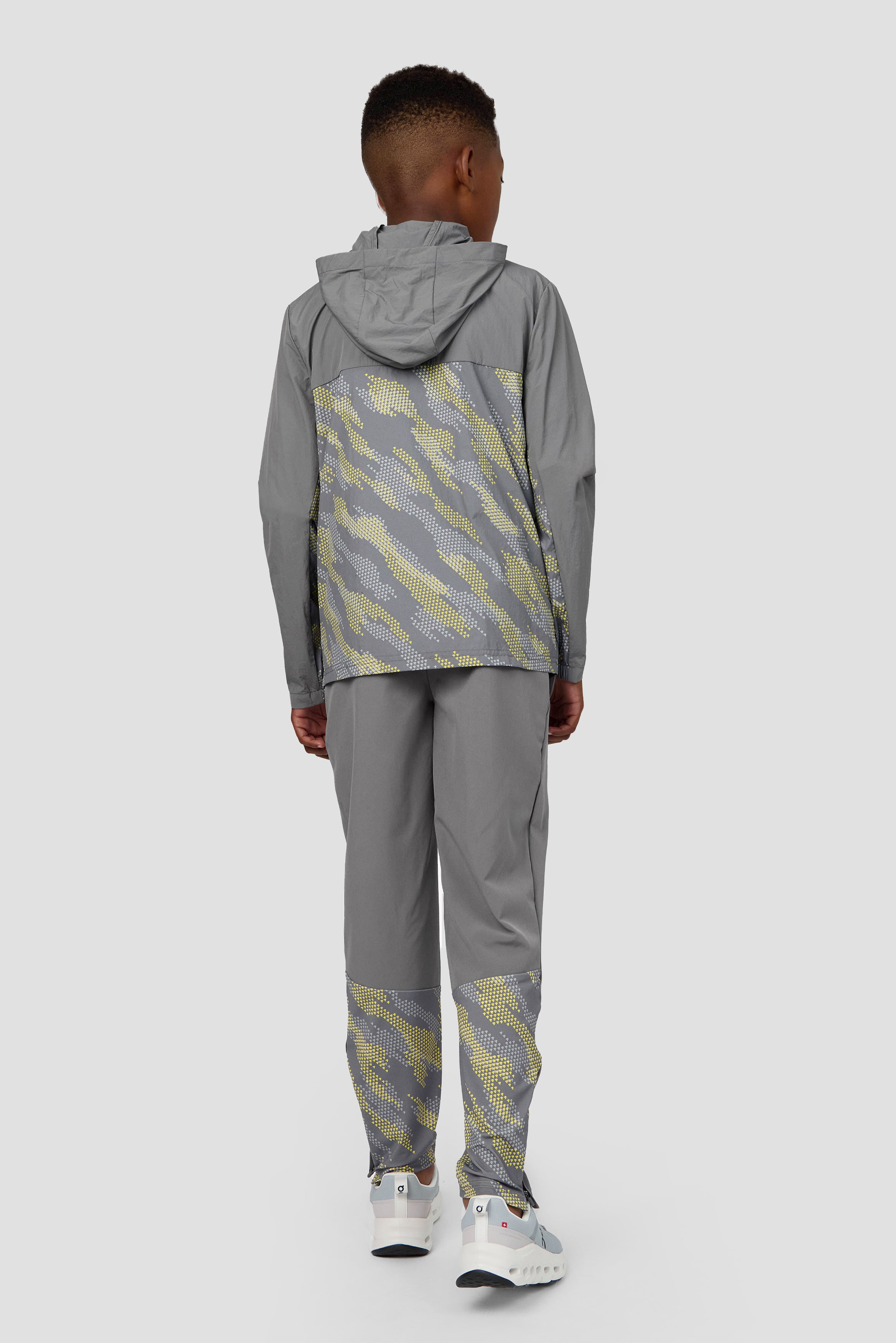 Montirex Boys Thera Jacket - Athletic Sportswear Gymwear Grey