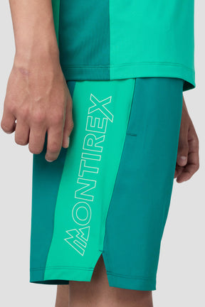 Boys Optic Short - Lagoon Green/Cyber Jade/Duck Egg