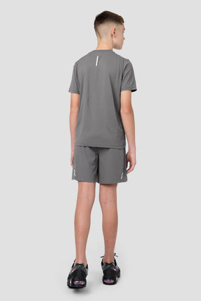 Boys Delta T-Shirt - Cement Grey