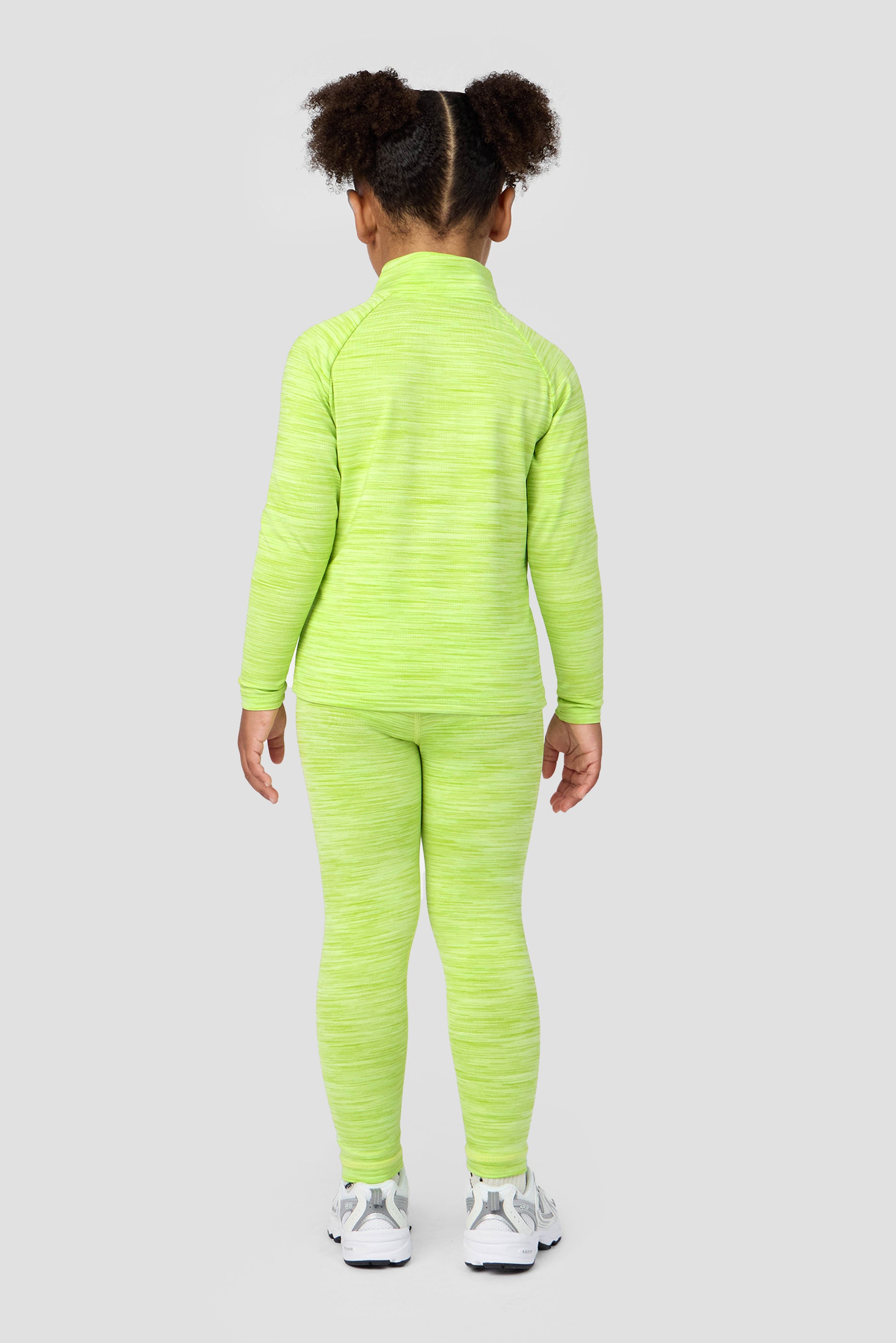 Infant Girls Trail 1/4 Zip - Lime Green