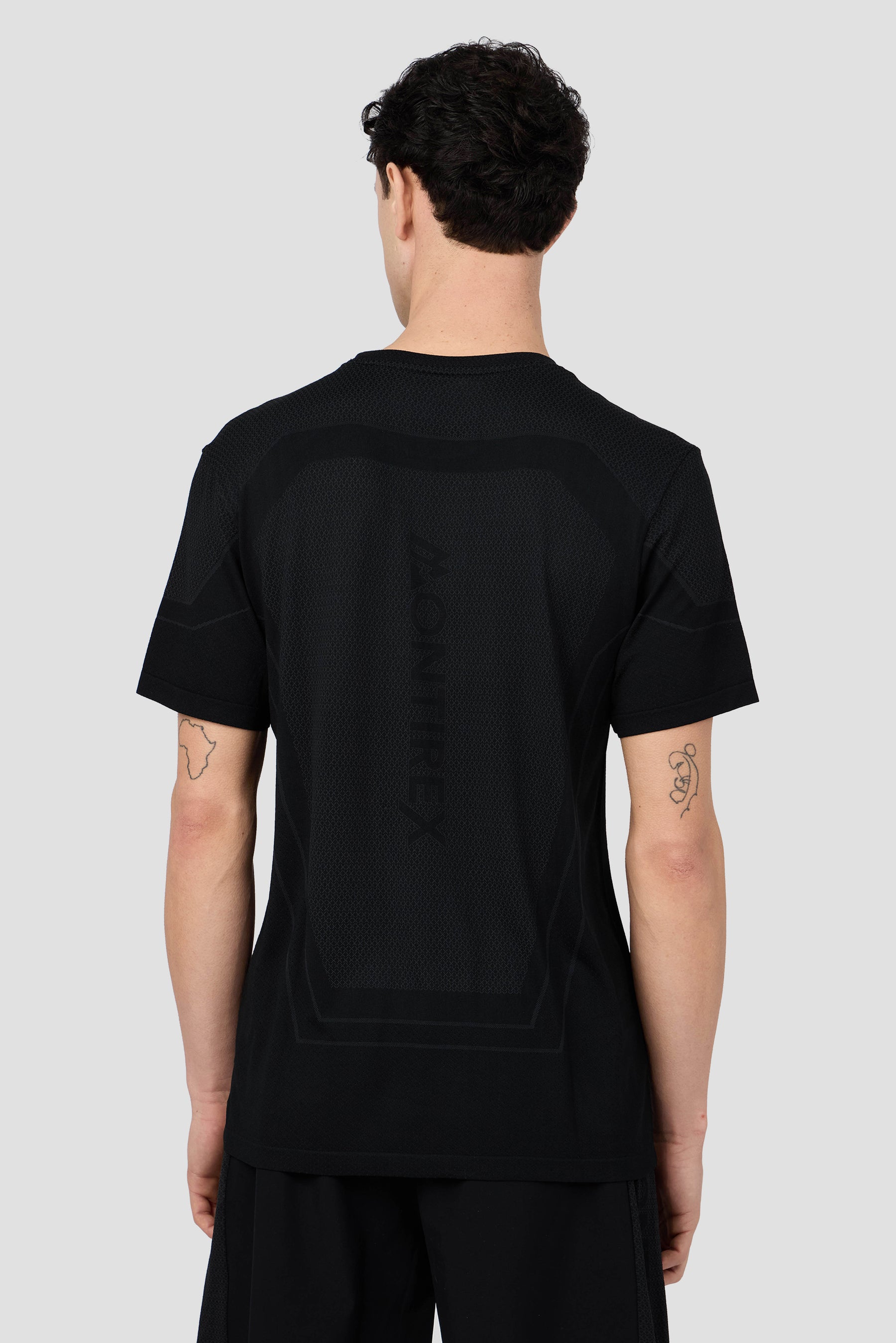 Pulse Seamless T-Shirt - Black/Asphalt