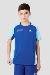 Boys MTX Run Turbo T-Shirt - Cobalt/Neon Sky