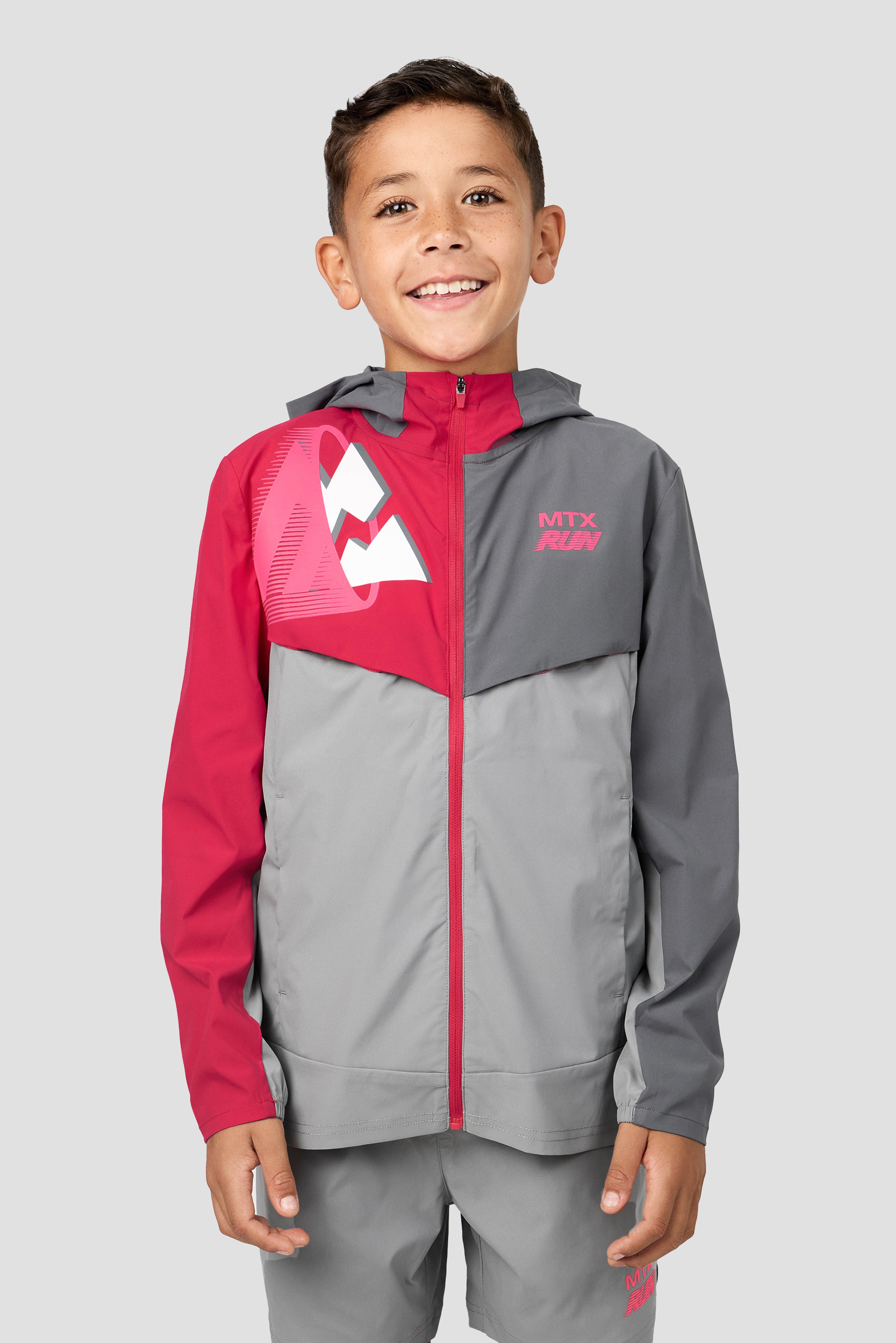 Montirex Boys MTX Run Jacket - Sportswear Gymwear Activewear