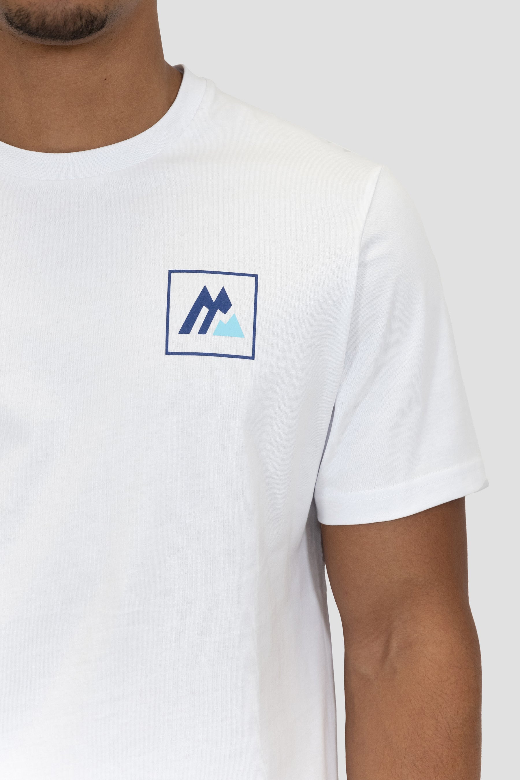 M Box Logo T-Shirt - White