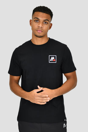 M Box Logo T-Shirt - Black