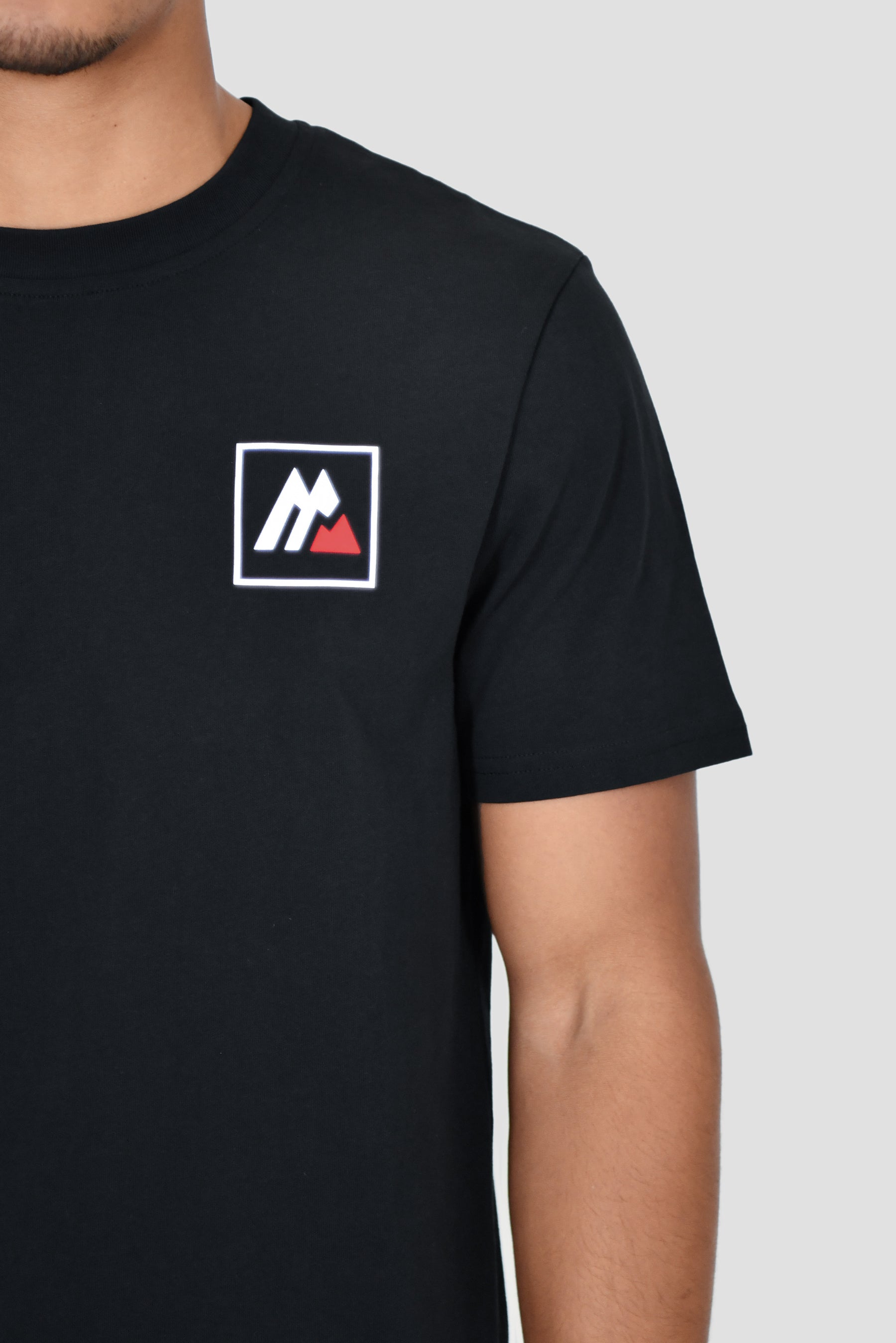 M Box Logo T-Shirt - Black