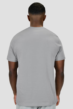 Men's M Box Logo T-Shirt - Platinum Grey