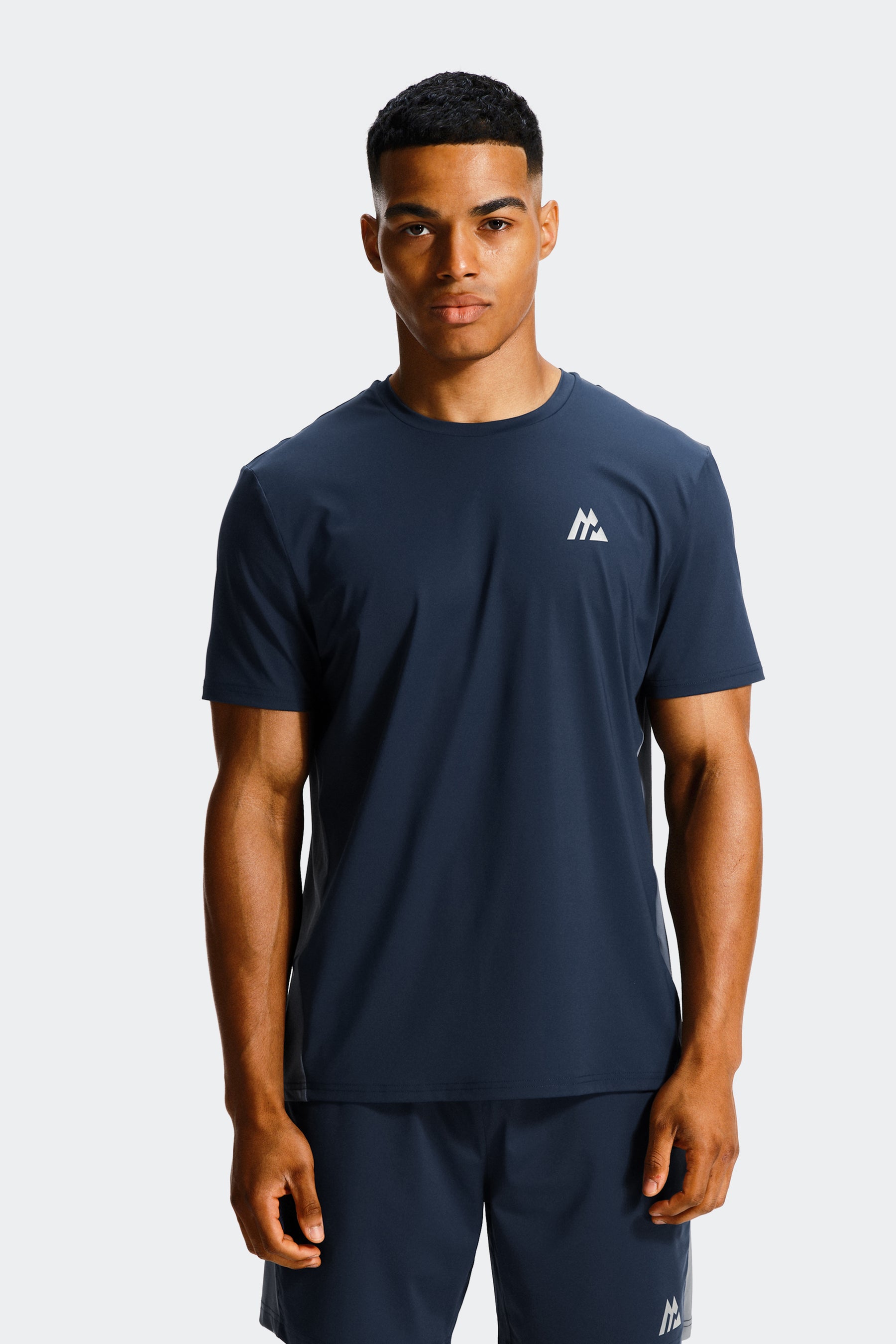 Strive T-Shirt - Midnight Blue/Slate Grey/Water Spring