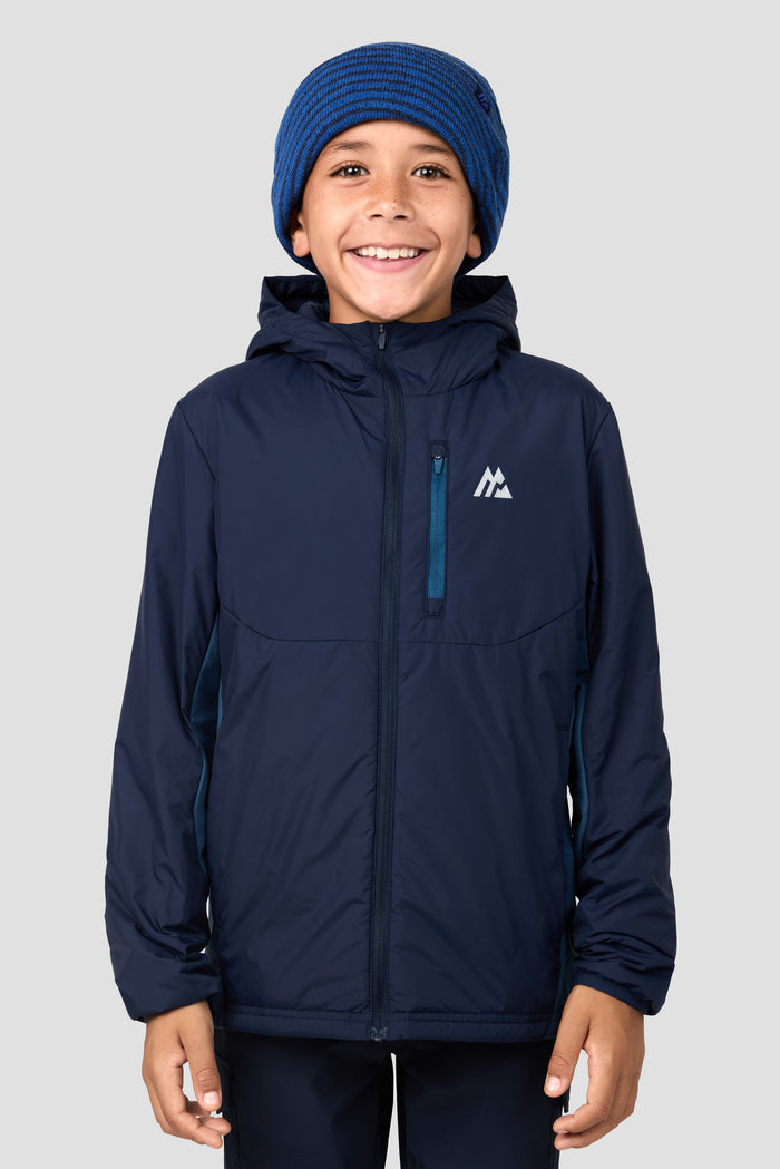 Junior Energise Beanie - Marine Blue/Midnight Blue