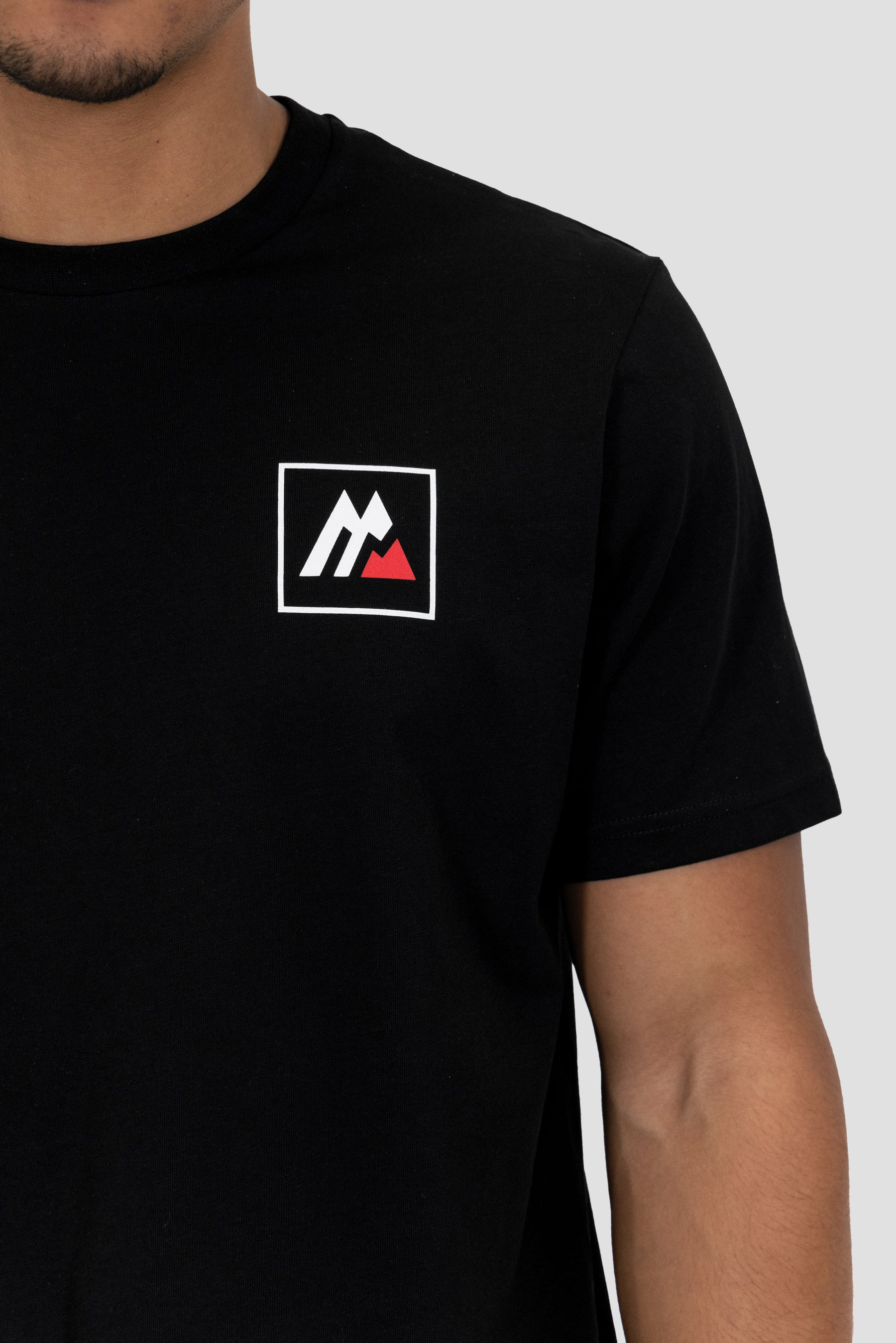 M Box Logo T-Shirt - Black