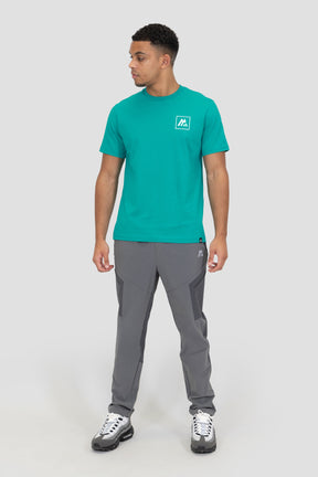 Men's M Box Logo T-Shirt - Aruba