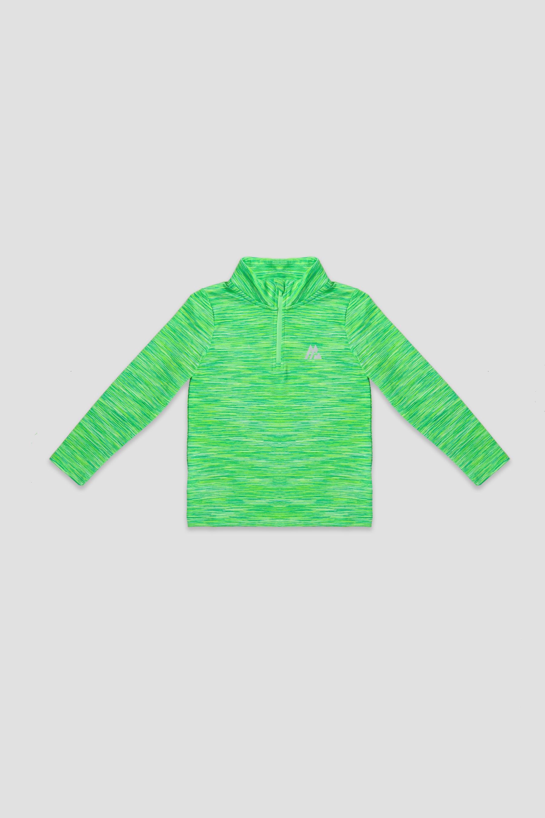 Infant Boys Trail 1/4 Zip - Neon Green Multi