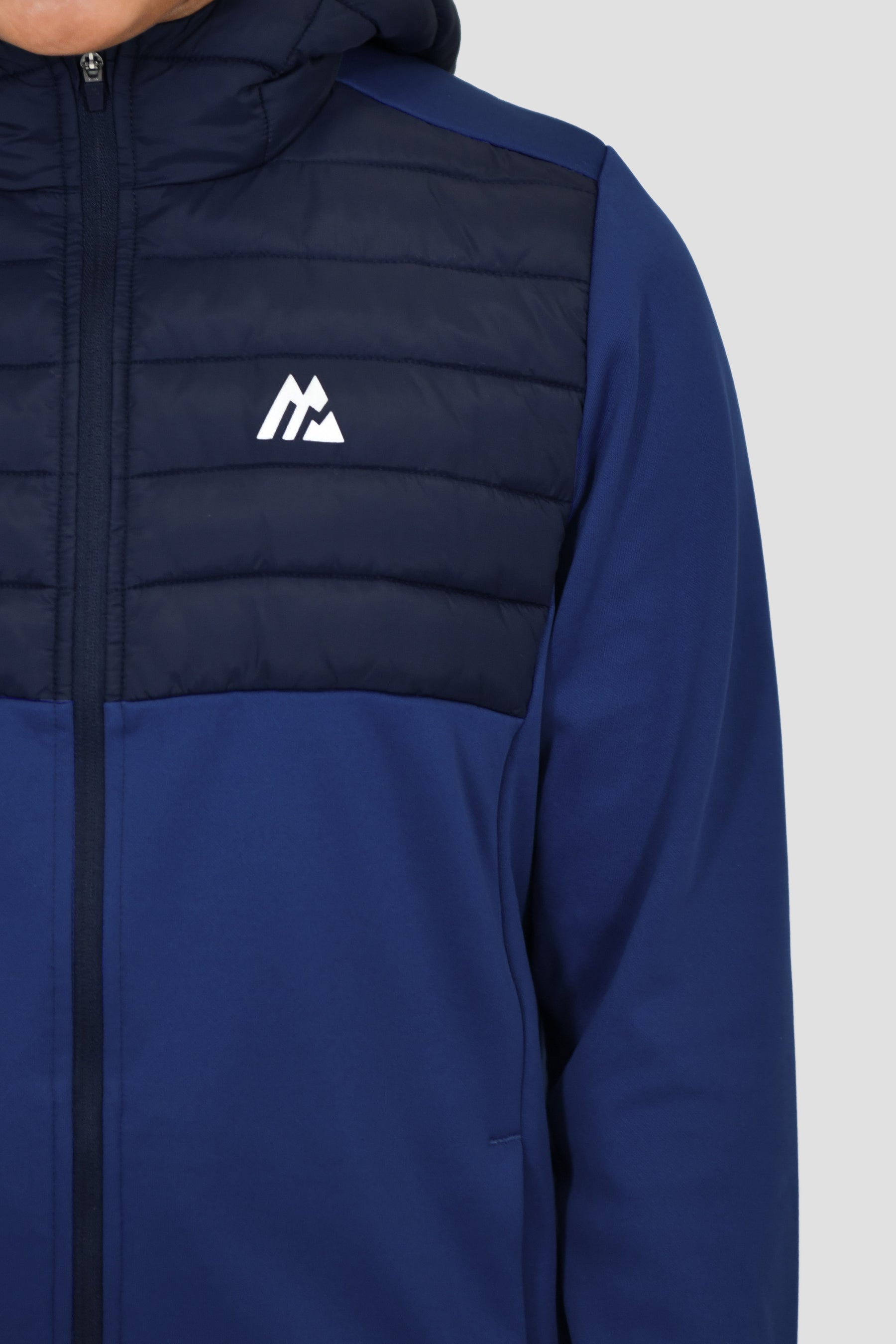 Junior Mesa Hybrid Jacket - Marine Blue/Midnight Blue