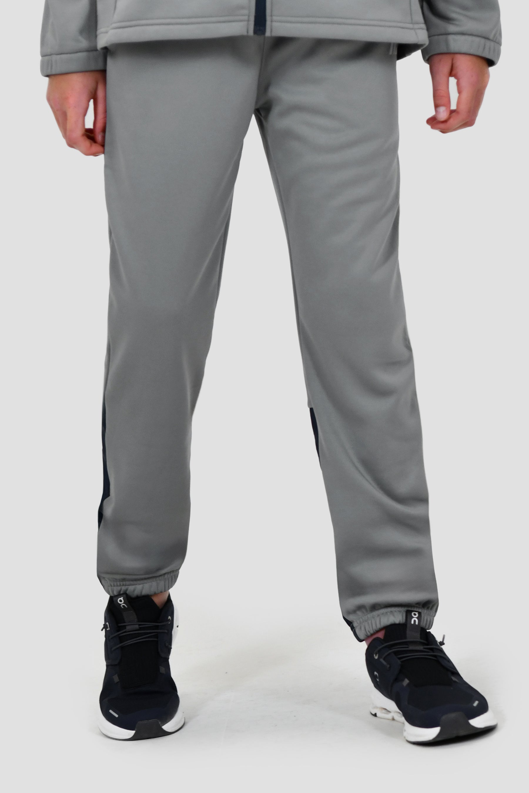 Junior Mesa Fleece Jogger - Platinum Grey/Midnight Blue