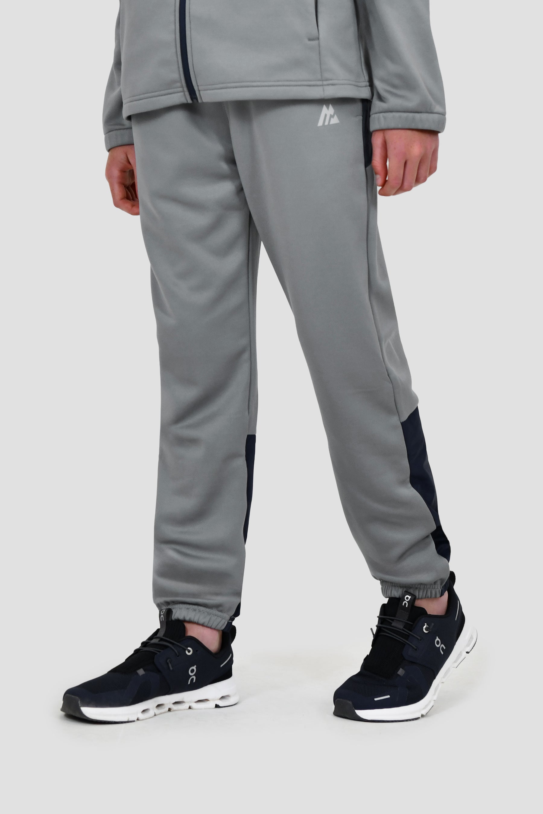 Junior Mesa Fleece Jogger - Platinum Grey/Midnight Blue