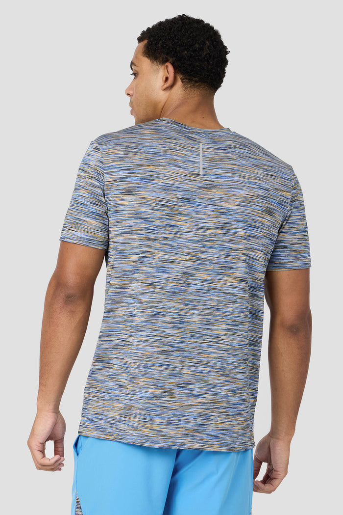 Trail T-Shirt - Blue/Navy/Orange