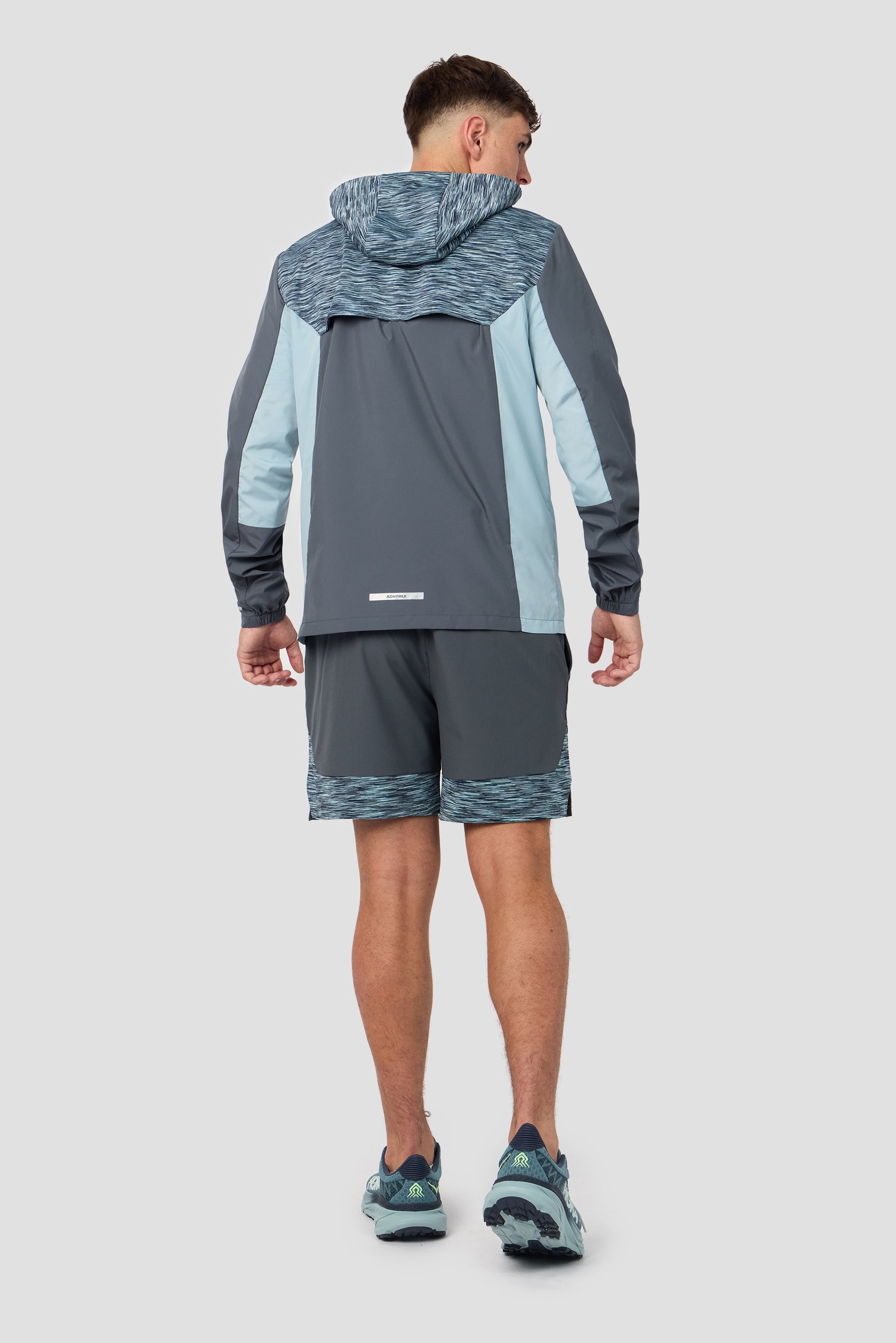 Trail Panel Short - Blue/Grey Multi