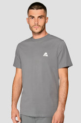 M Logo T-Shirt - Cement Grey