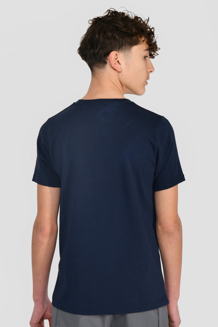 Junior Mountain Range 2.0 T-Shirt - Midnight Blue