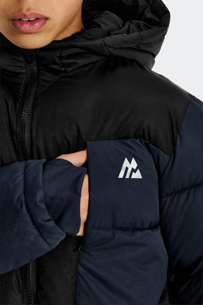 Carve Down Jacket - Navy Shadow/Black