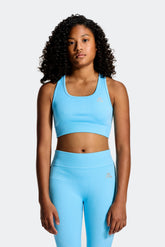 Girls Harmony Bra - Seashell Blue/Misty Blue