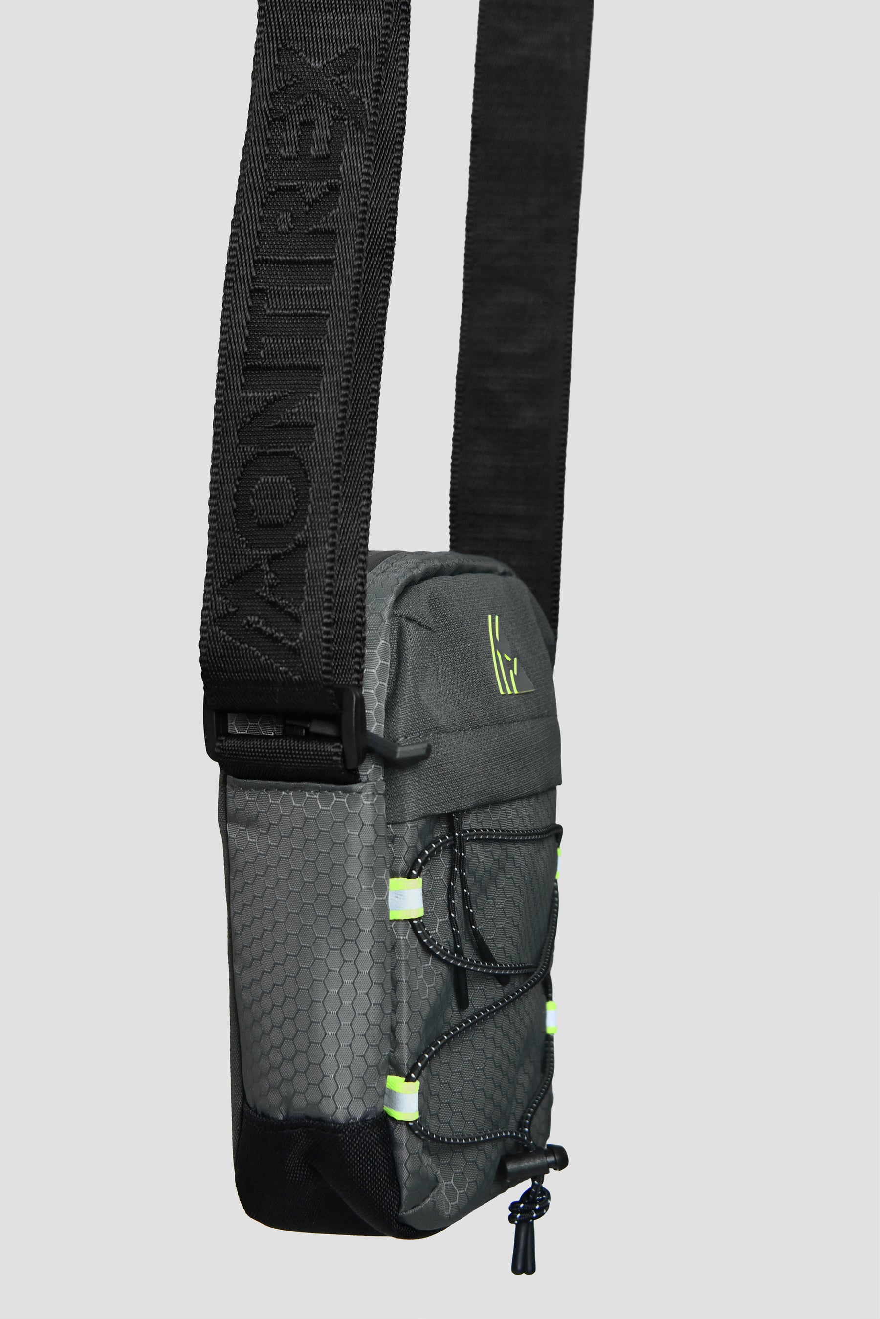 MTX 2.0 Crossbody Bag - Cement Grey/Electric Lime