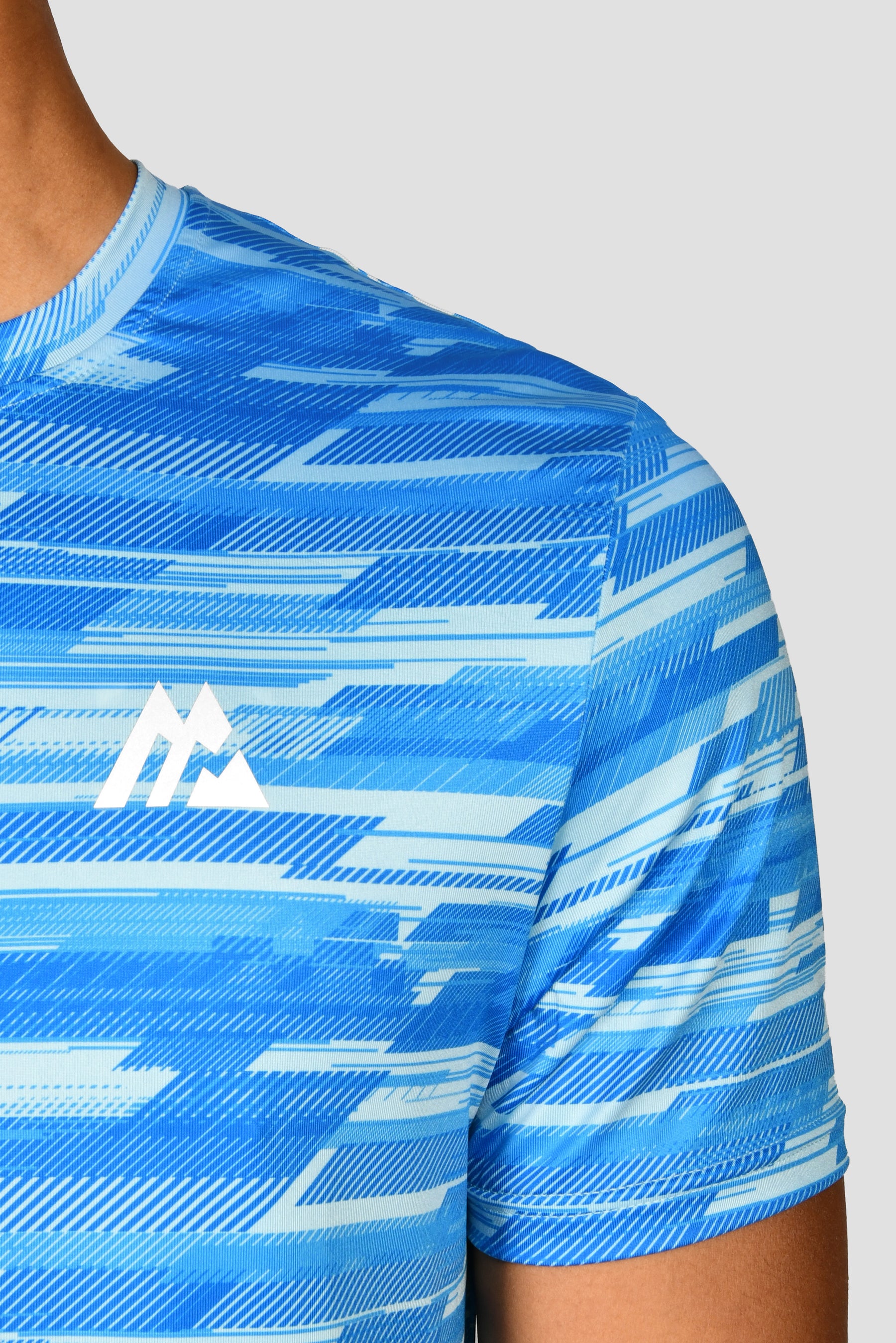 MTX Digi Printed T-Shirt - Light Blue