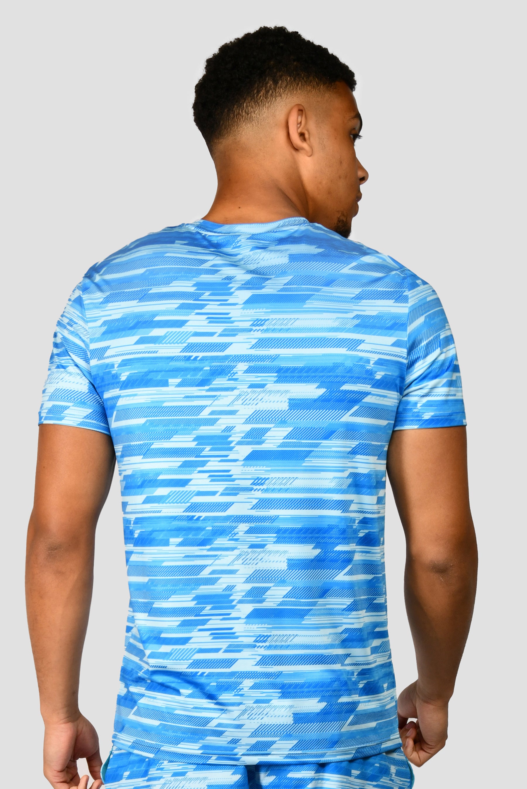 MTX Digi Printed T-Shirt - Light Blue
