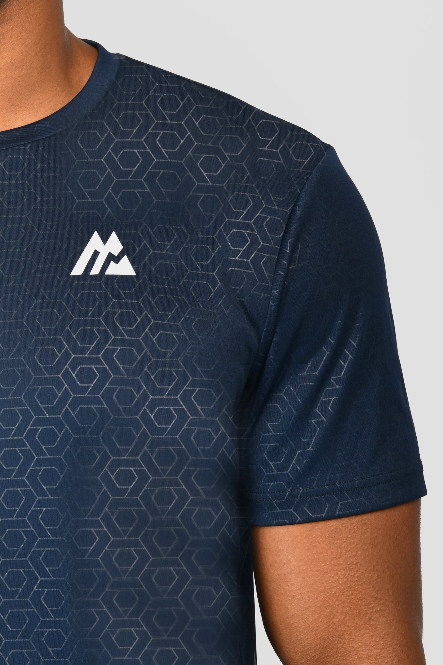 Men's MTX Embossed T-Shirt - Midnight Blue
