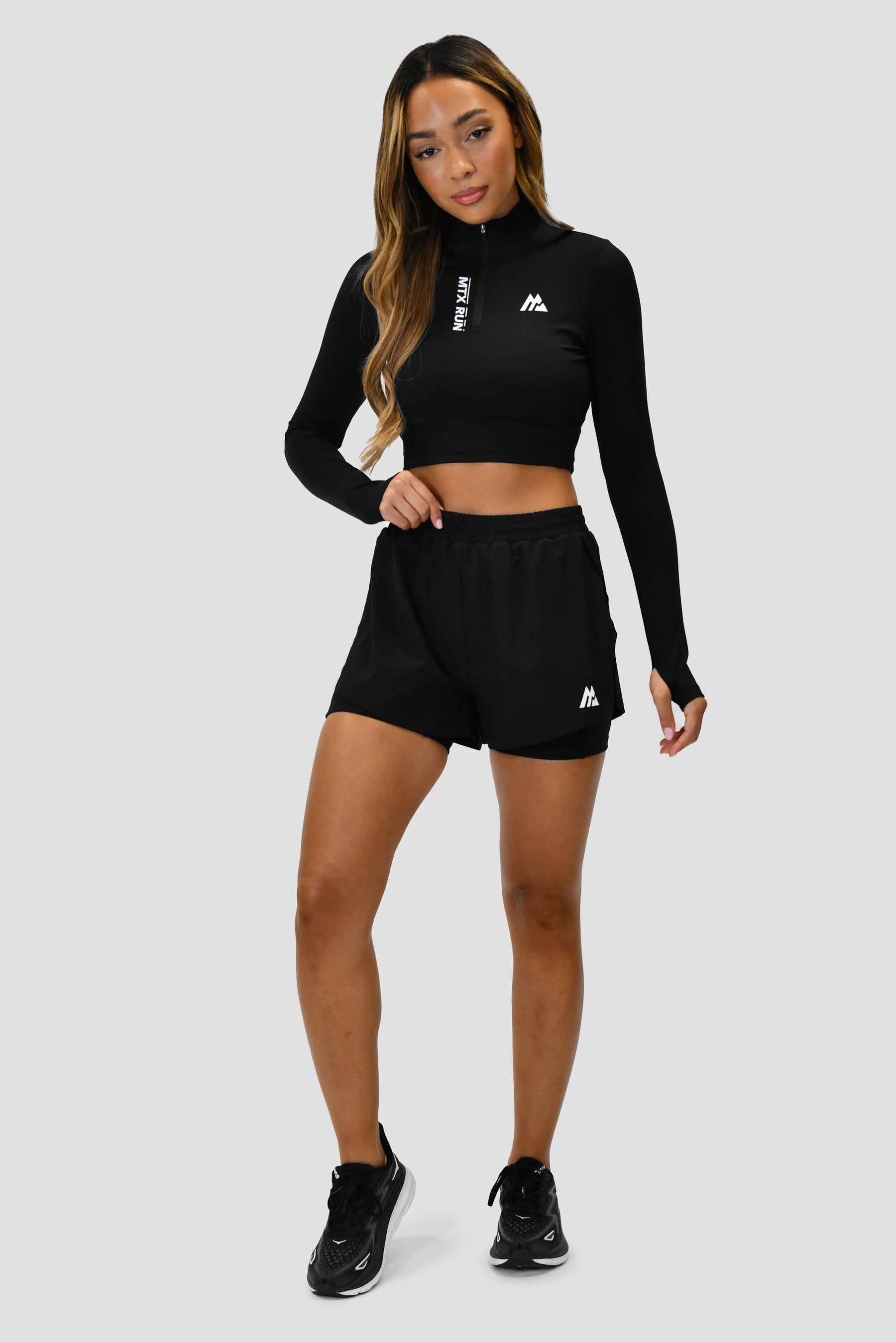 Women's MTX Run 2-In-1 Short - Black