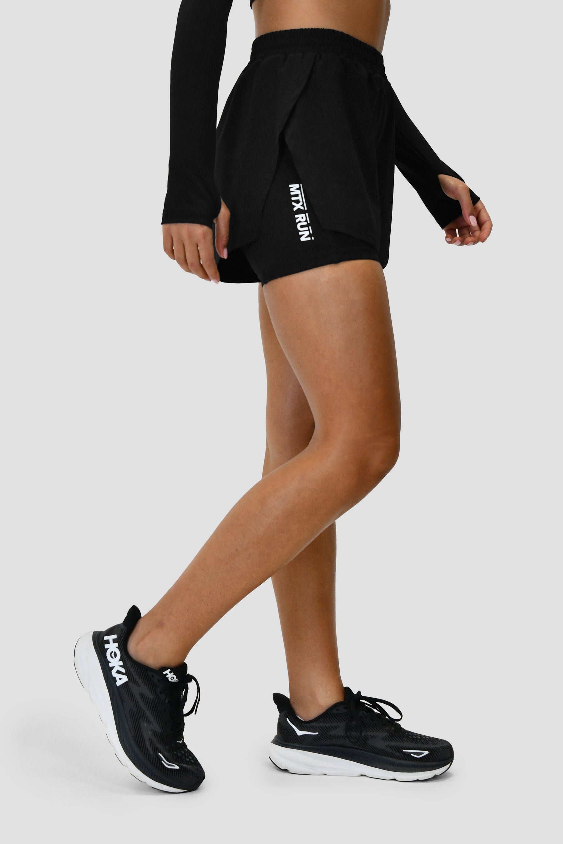 Women's MTX Run 2-In-1 Short - Black