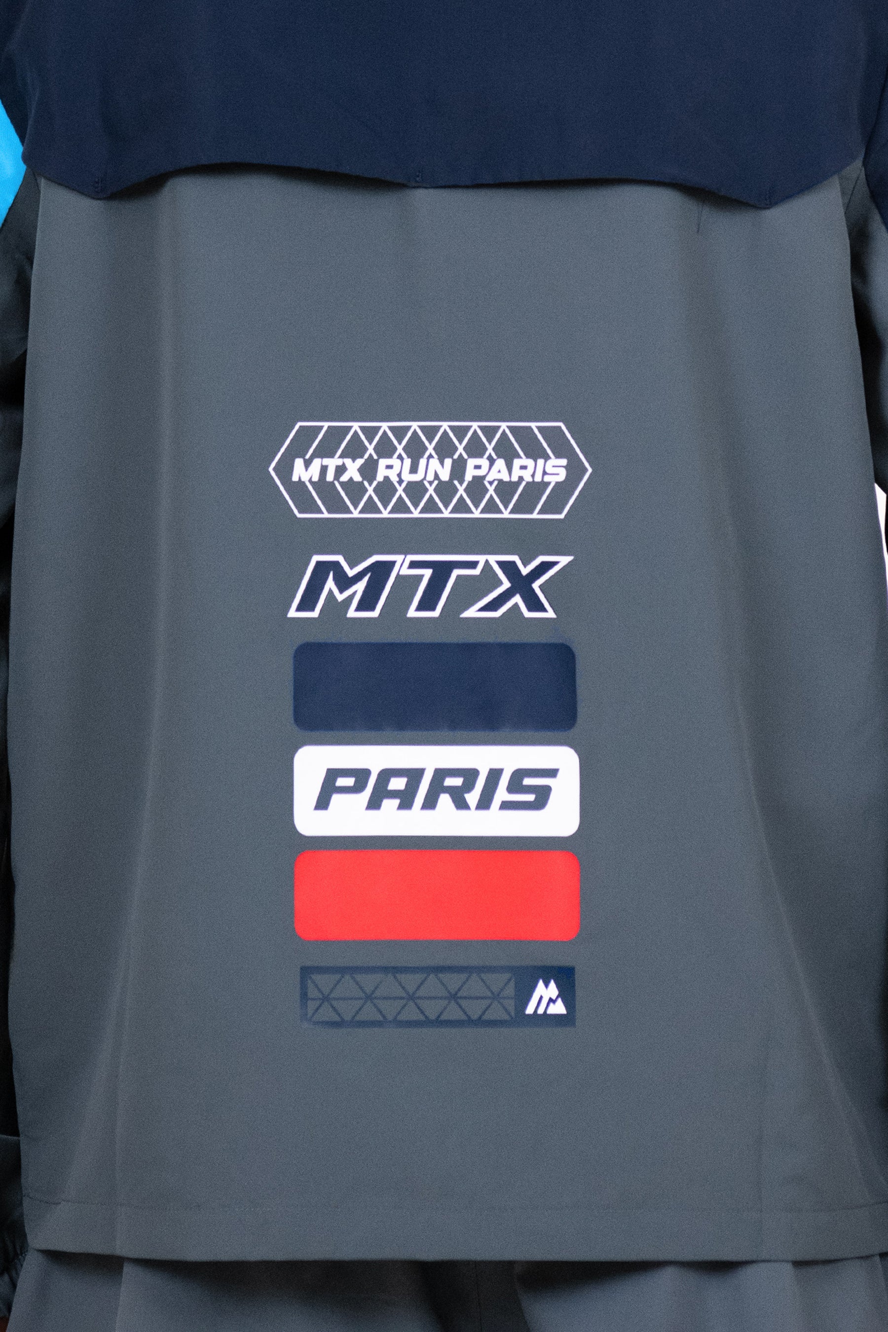 Men's MTX Run City Paris Jacket - Slate Grey/Midnight Blue/Epsilon