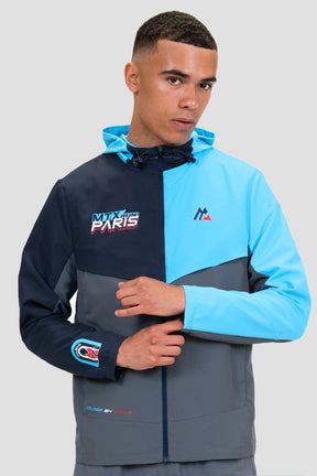 Men's MTX Run City Paris Jacket - Slate Grey/Midnight Blue/Epsilon