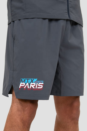 MTX Run City Paris Short - Slate Grey/Midnight Blue/Epsilon