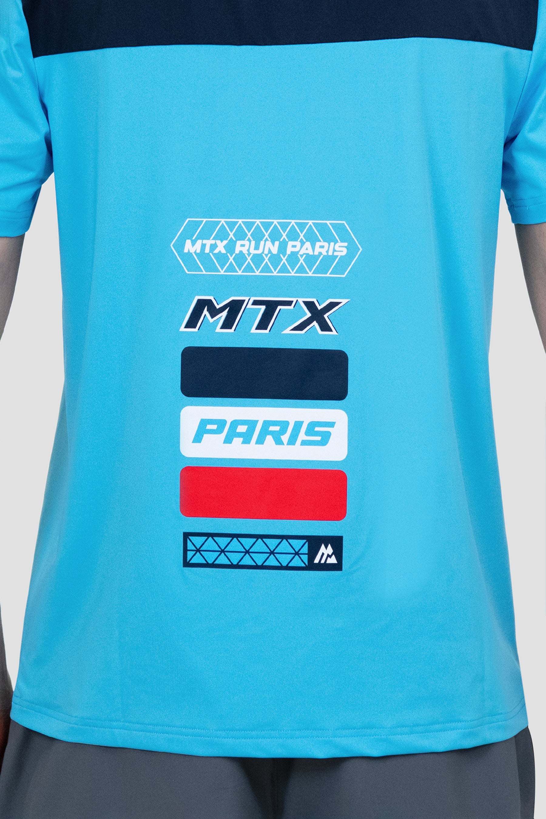 Men's MTX Run City Paris T-Shirt - Epsilon/Midnight Blue