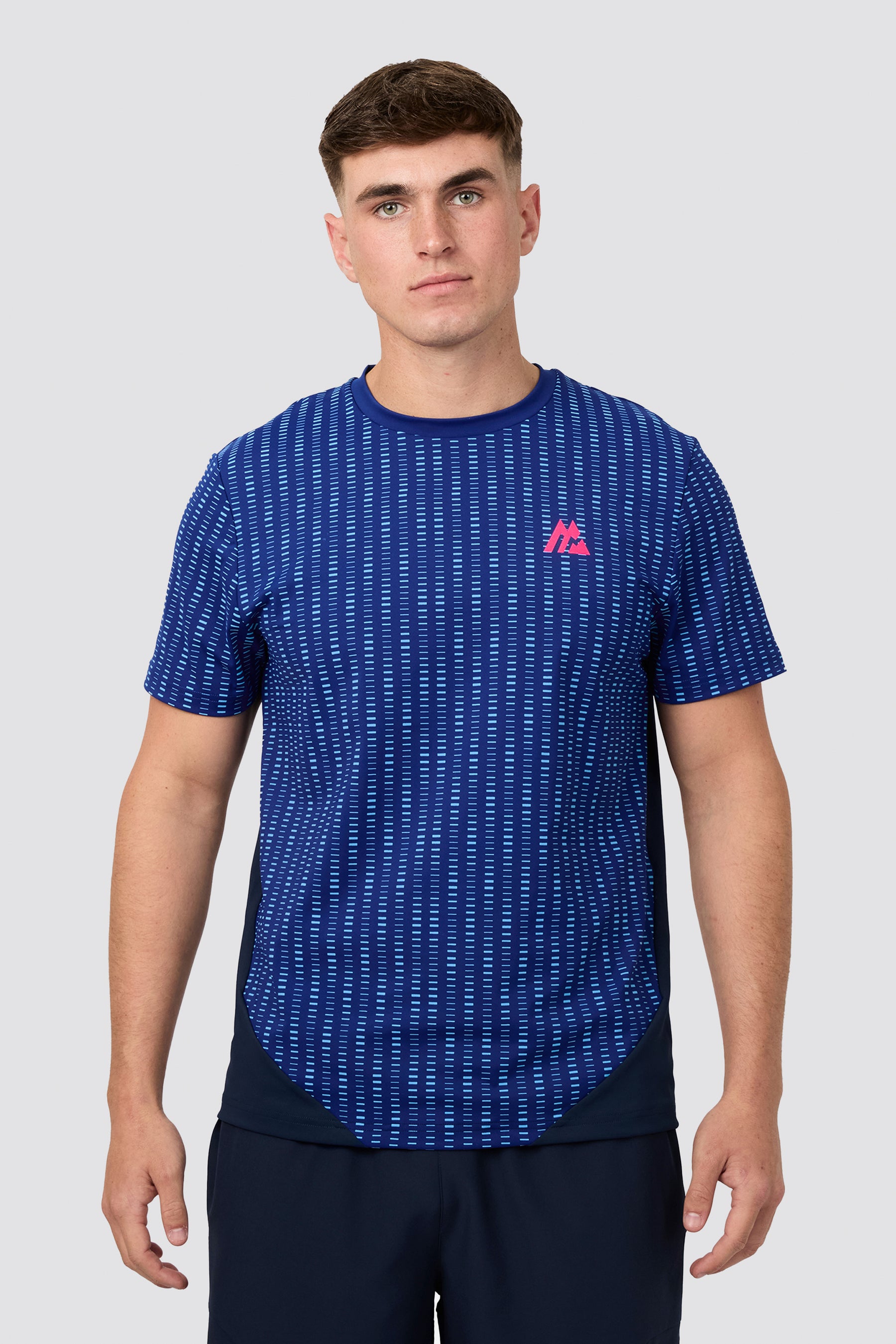MTX Run Tempo T-Shirt - Marine Blue/Midnight Blue