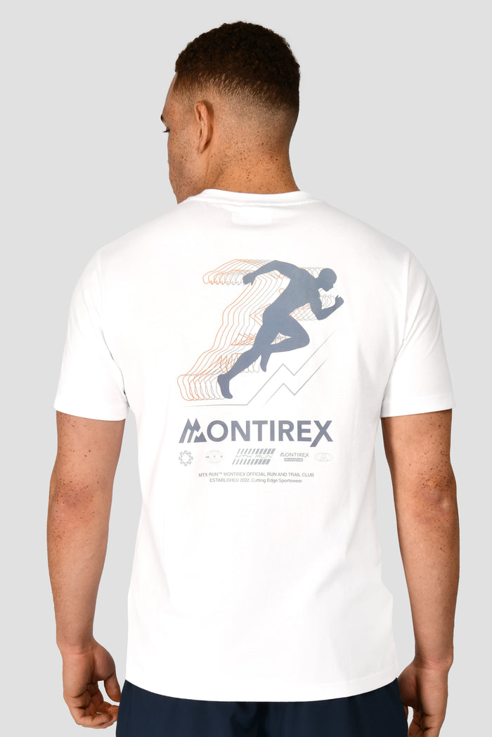 Men's MTX Run Vital Cotton T-Shirt - White