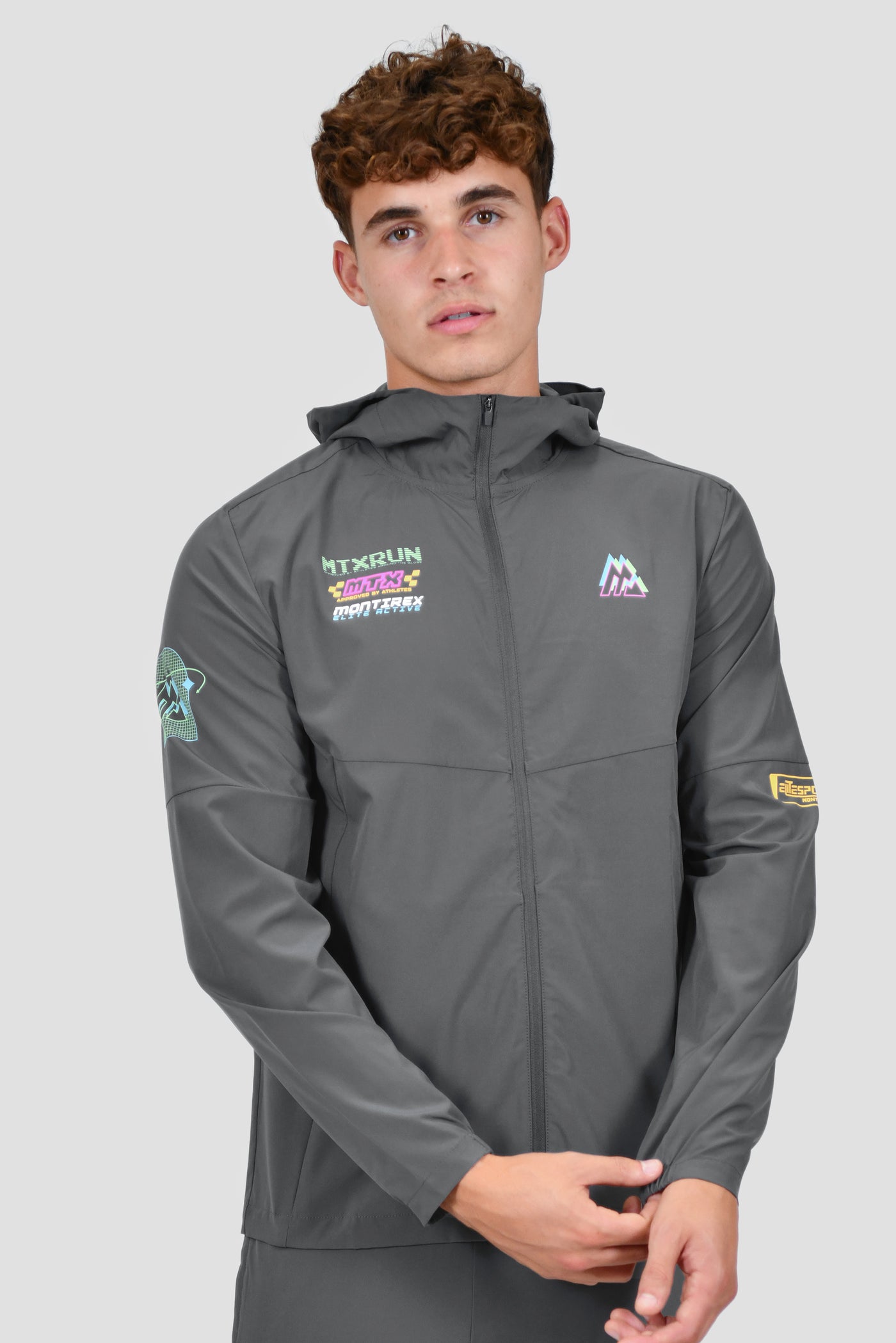 Men's MTX Speed Run Jacket - Cement Grey