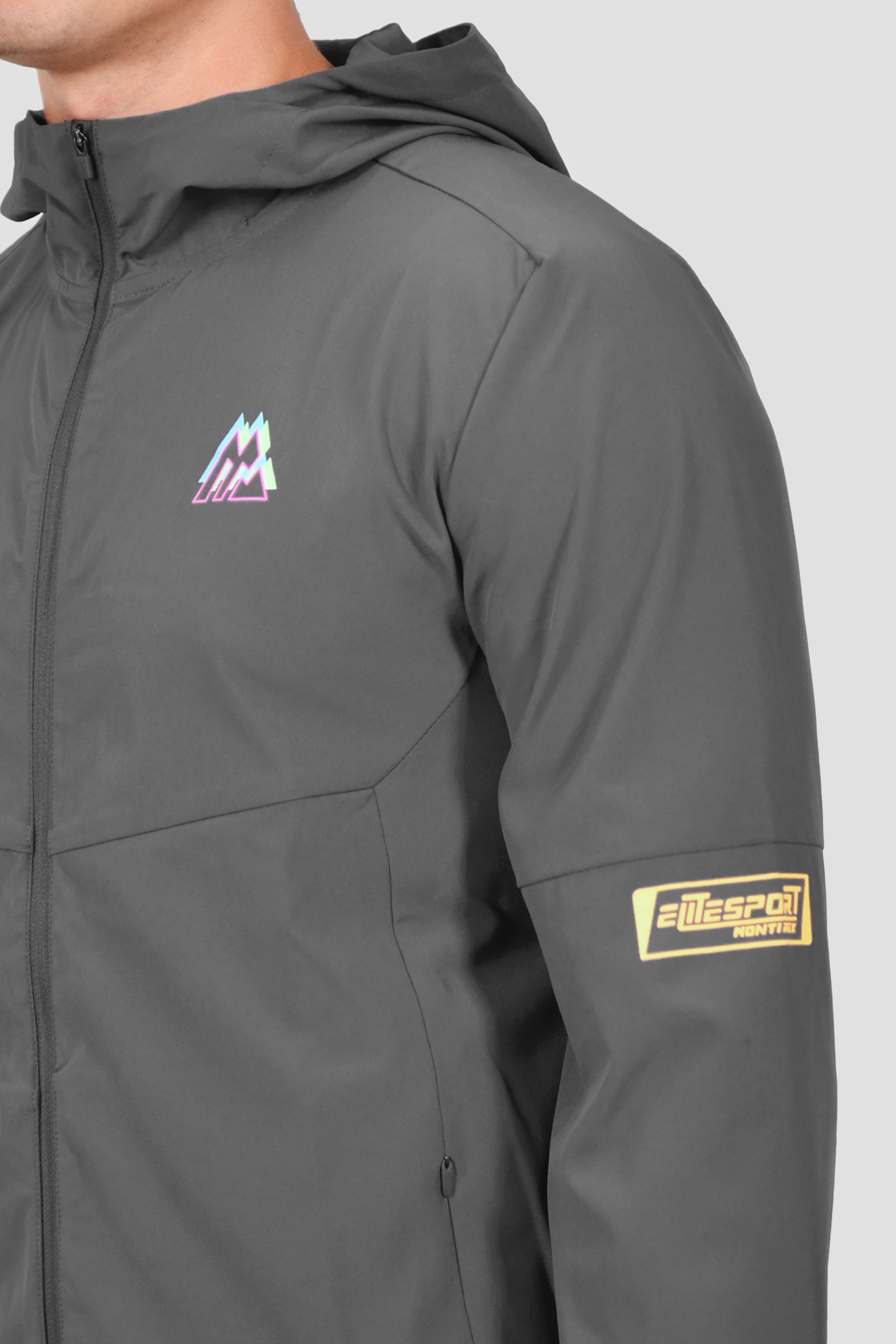 Men's MTX Speed Run Jacket - Cement Grey