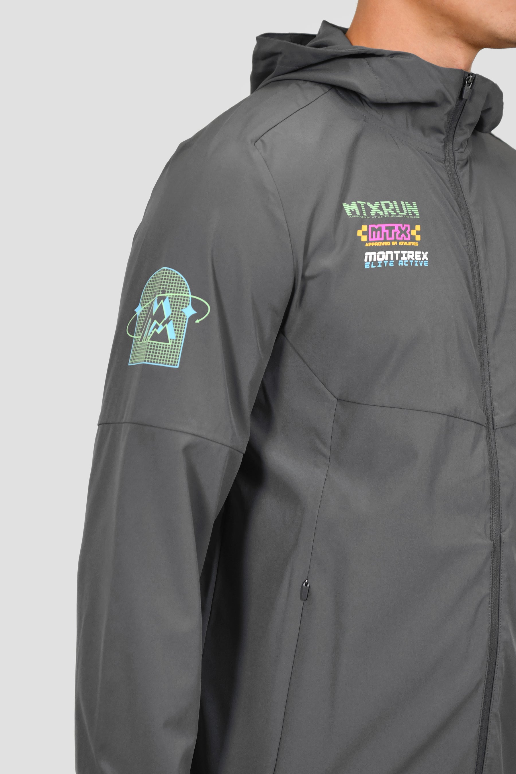 Men's MTX Speed Run Jacket - Cement Grey