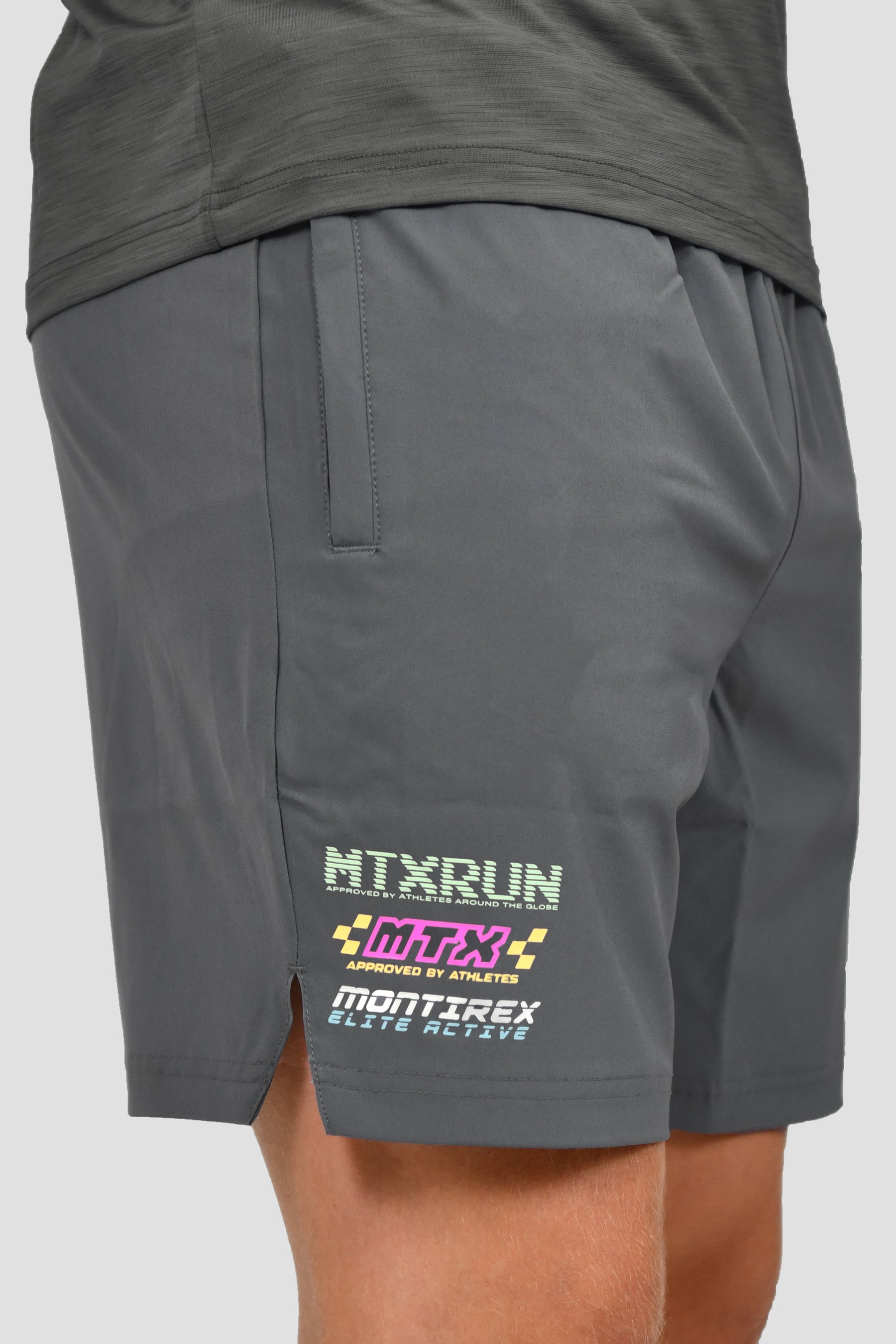 Men's MTX Speed Run Short - Cement Grey