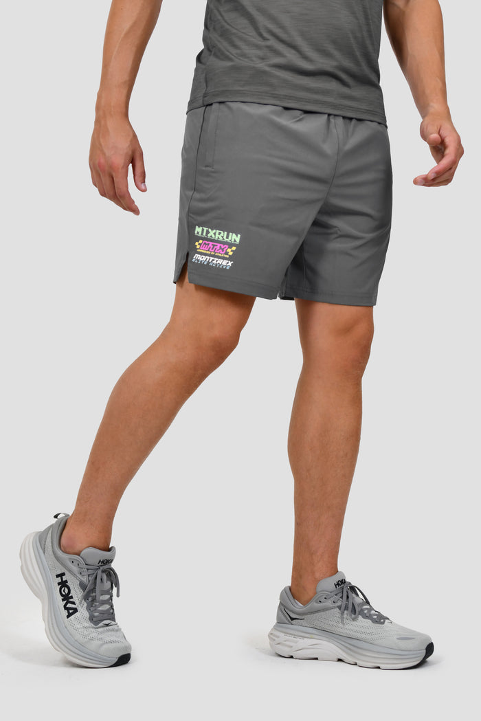 Men's MTX Speed Run Short - Cement Grey